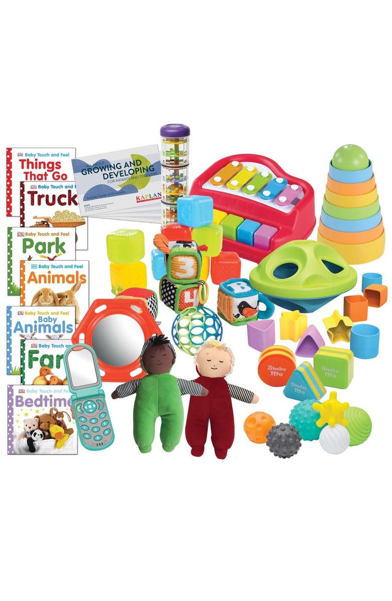 Kaplan Early Learning Company Growing and Developing Activity Kit - Birth - 12 months, Main, color, Multicolored