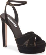 Aquazzura Divine Ankle Strap Platform Sandal