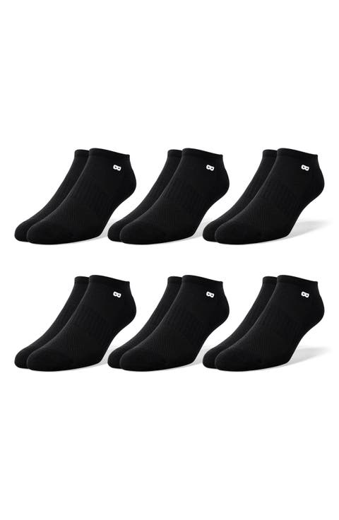 6-Pack Sporty Cushion Low Cut Socks