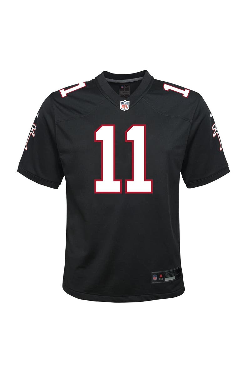 Nike Youth Nike Jalon Walker Black Atlanta Falcons Alternate Game Jersey, Alternate, color, Black