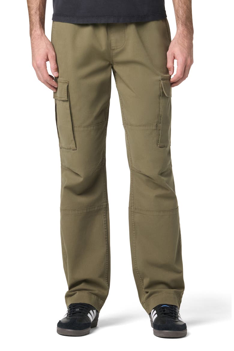 Stretch Cotton Cargo Pants, Main, color, OLIVE