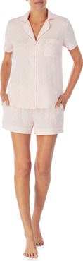 Kate Spade New York bridal notch collar shorty pajamas