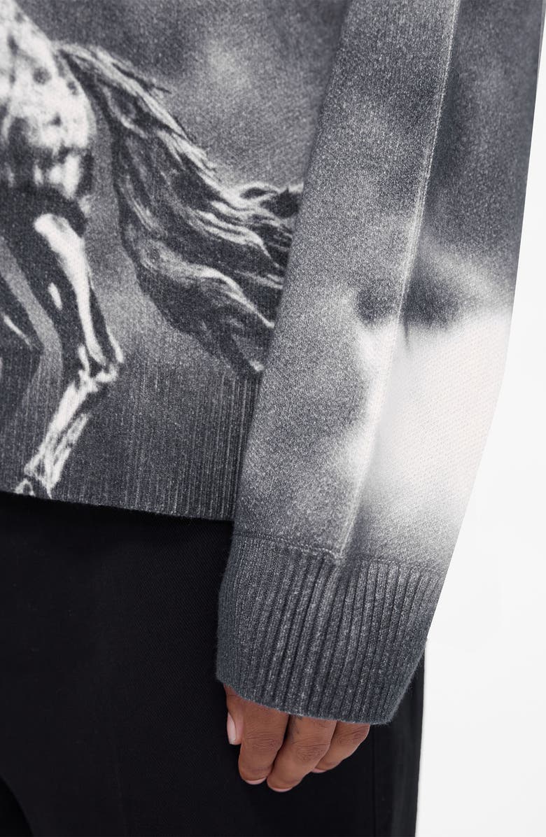 Represent Bellerophon Cotton & Wool Sweater, Alternate, color,