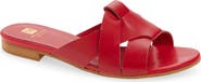 Bruno Magli Andria Woven Slide Sandal