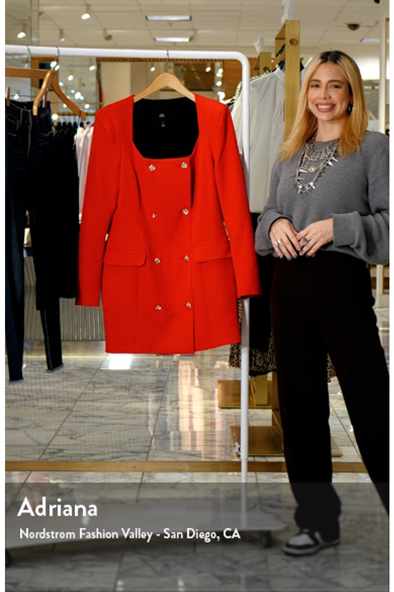 Double Breasted Blazer Dress video