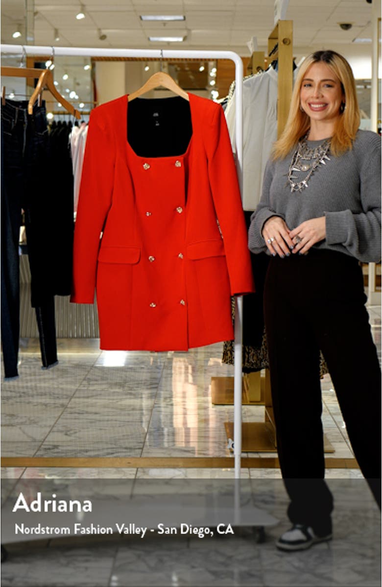 Double Breasted Blazer Dress, sales video thumbnail