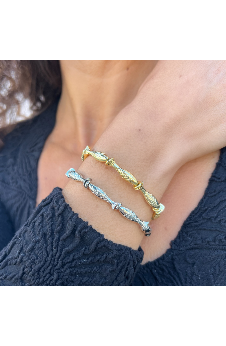 HOLST+LEE Reeled In Bracelet, Alternate, color, Silver