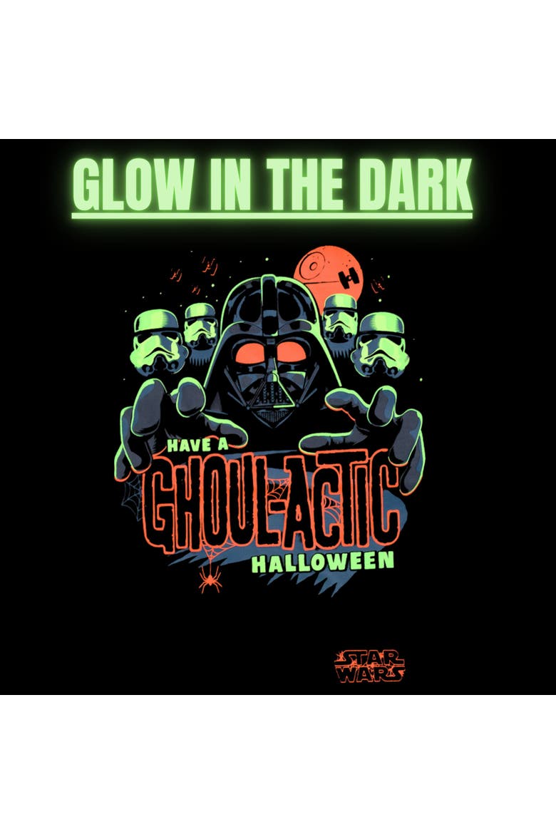Holiday T-Shirt, Alternate, color, Vader Black