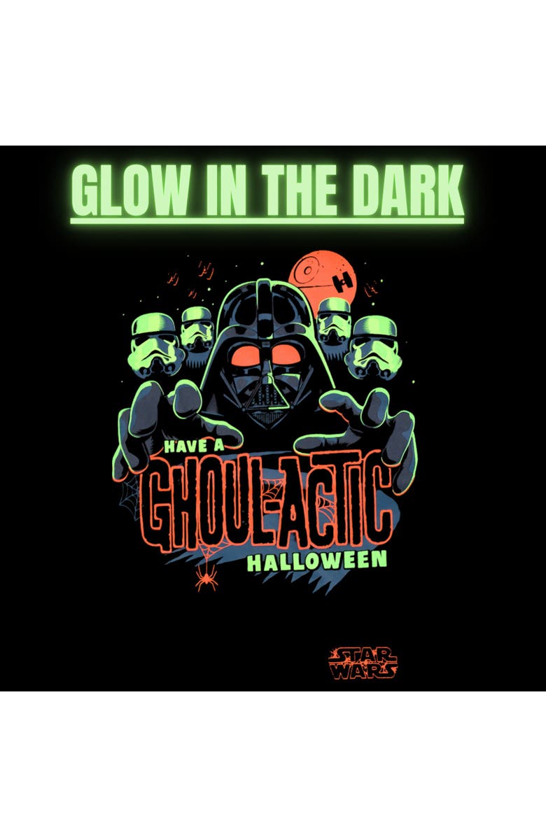 Star Wars Holiday T-Shirt, Alternate, color, Vader Black