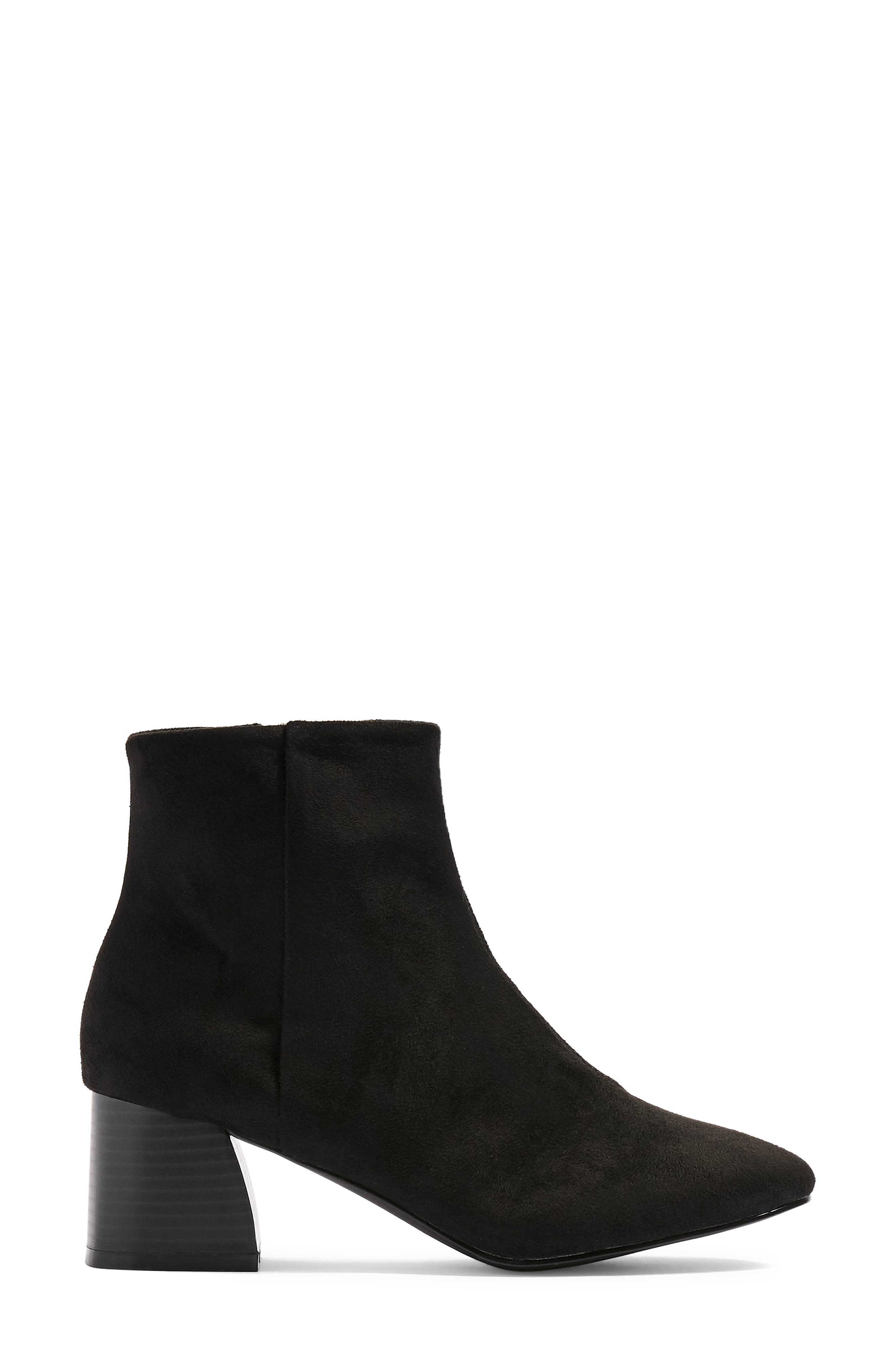 Topshop Babe Block Heel Bootie, Alternate, color, 