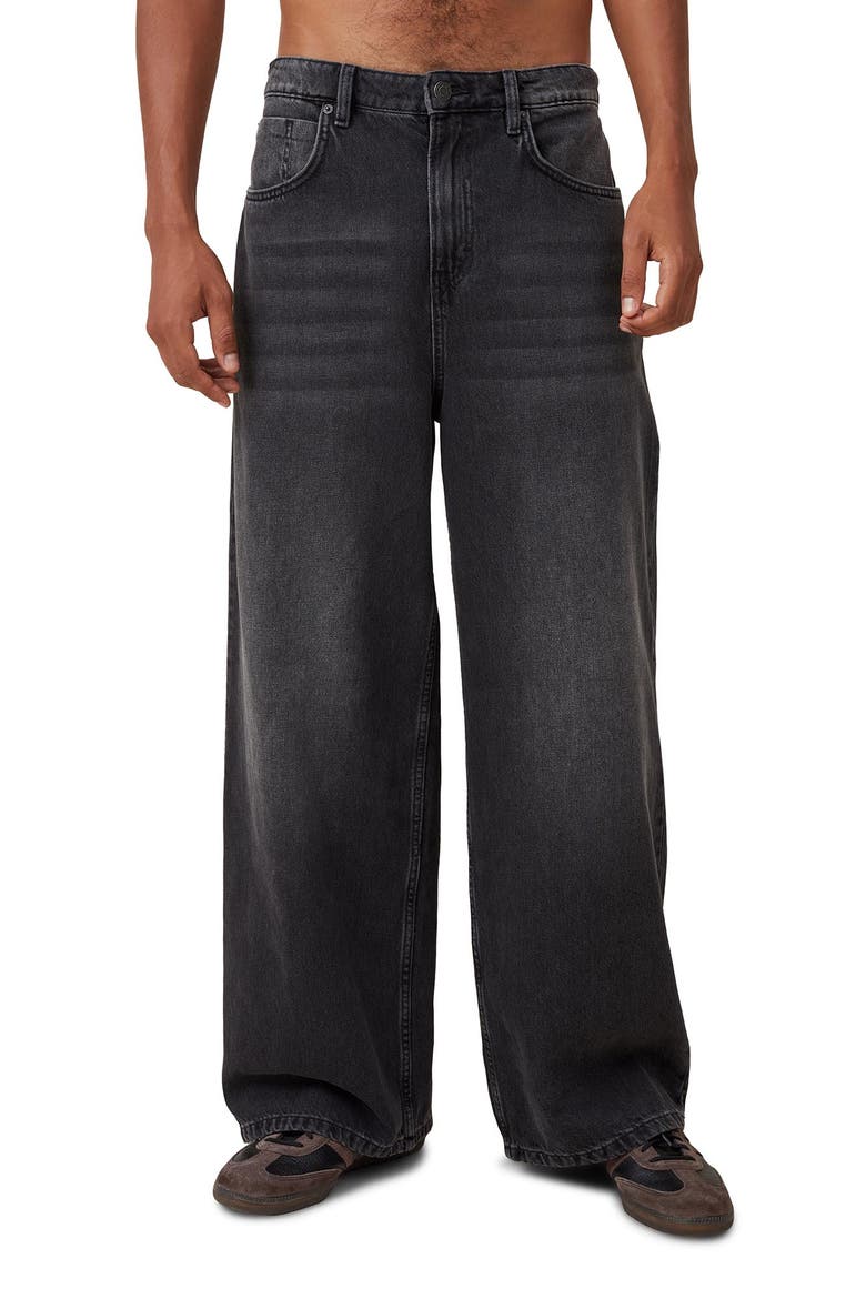 Men's Super Baggy Jean, Alternate, color, Y2k Washed Black