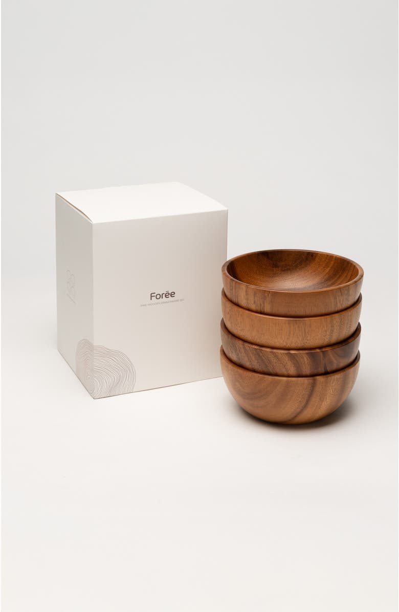 OHOM INC Foree Bowl, Alternate, color, Brown