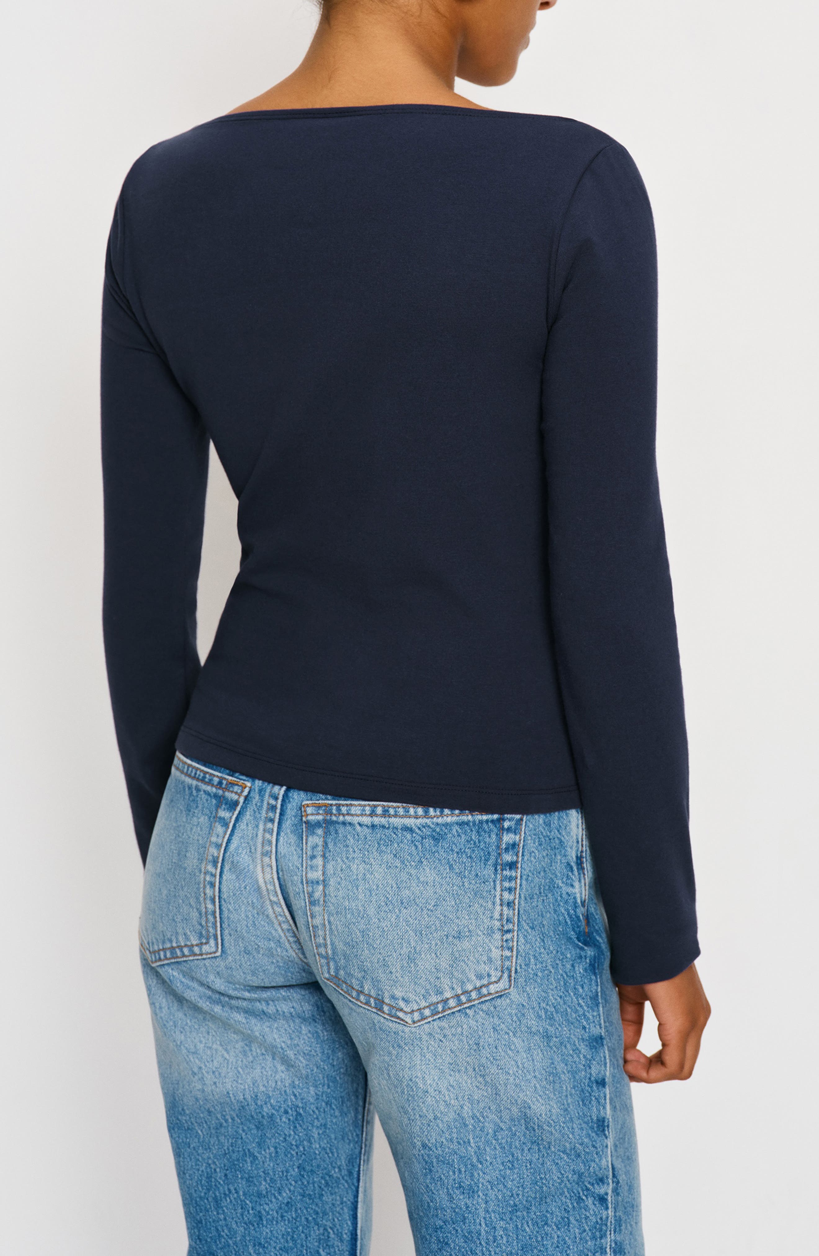 Wiley Ballet Neck Top - image 2