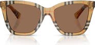 Burberry 54mm Square Sunglasses