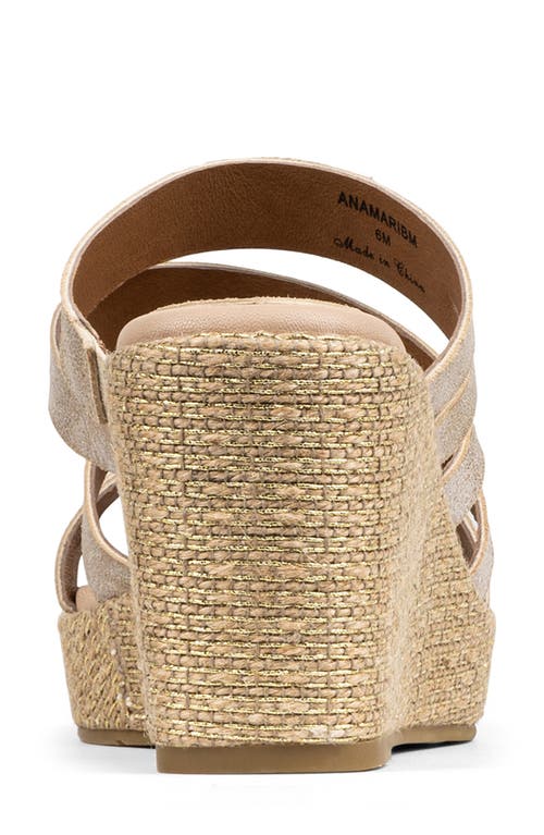 DONALD PLINER DONALD PLINER ANNAMARIA PLATFORM WEDGE SLIDE SANDAL
