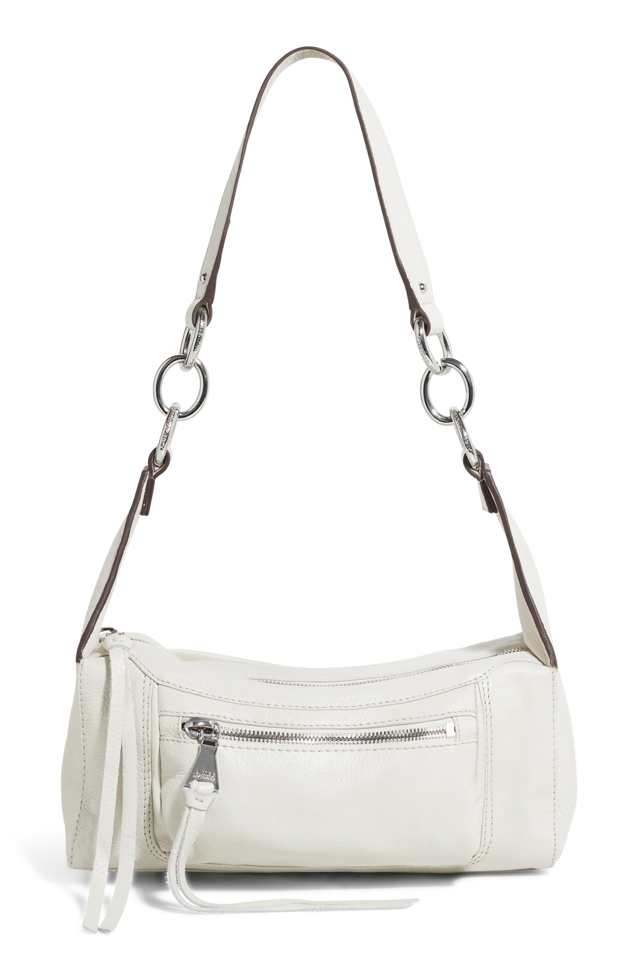 The Bleecker Shoulder Bag, Main, color, VANILLA ICE