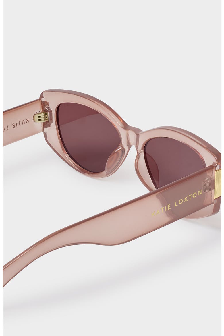 Rimini Sunglasses, Alternate, color, Pink Transparent