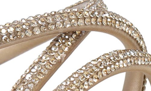 Pelle Moda Teena Ankle Strap Sandal In Dk Taupe Shimmer