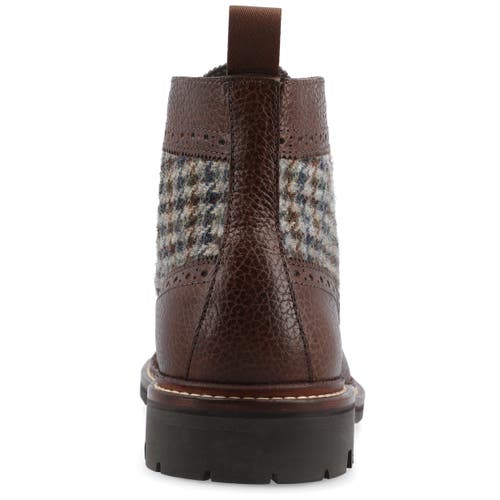 Taft The Boston Longwing Boot In Chocolate