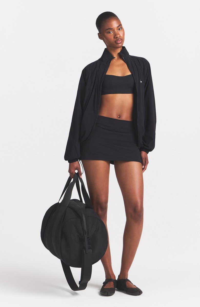 NikeSKIMS Matte Skort, Alternate, color, Nskm Obsidian