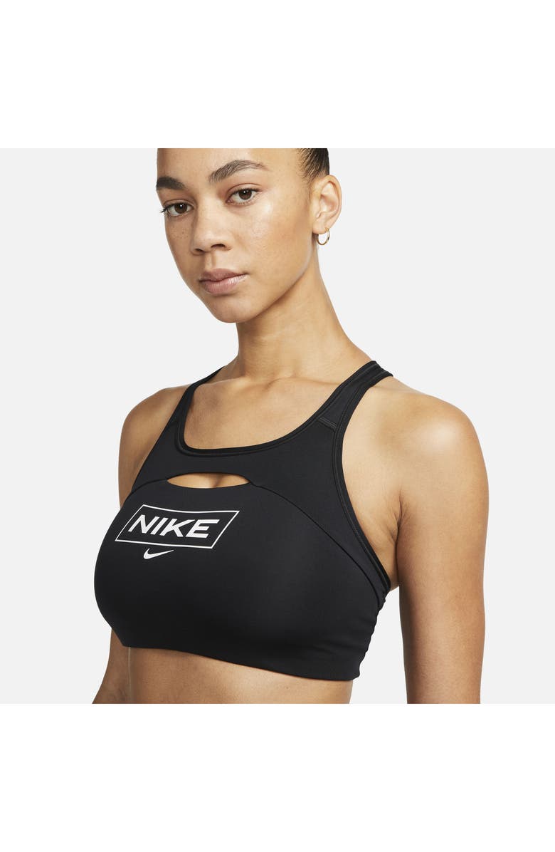 Nike Pro Dri-FIT Swoosh Sports Bra, Alternate, color,