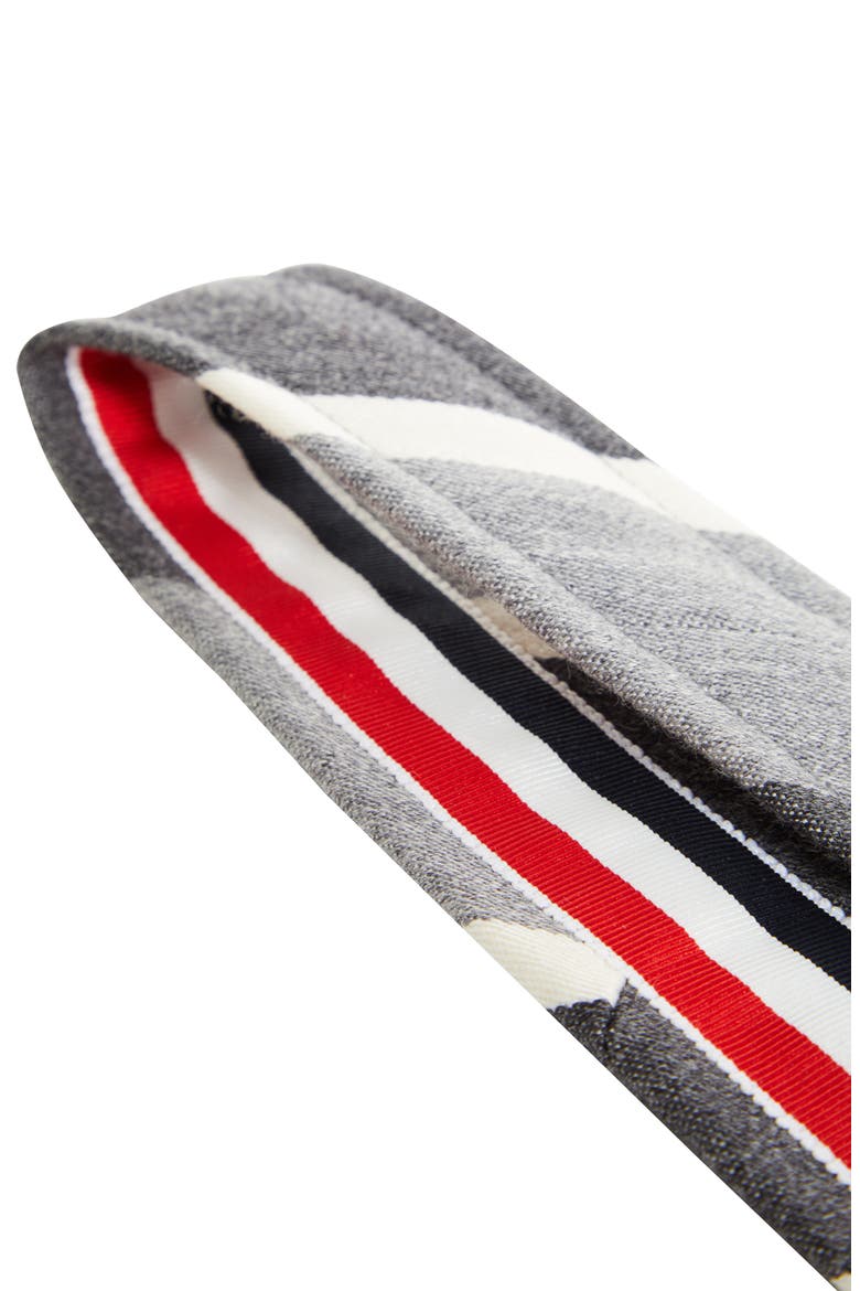Stripe Wool & Cotton Tie (Nordstrom Exclusive), Alternate, color, MED GREY