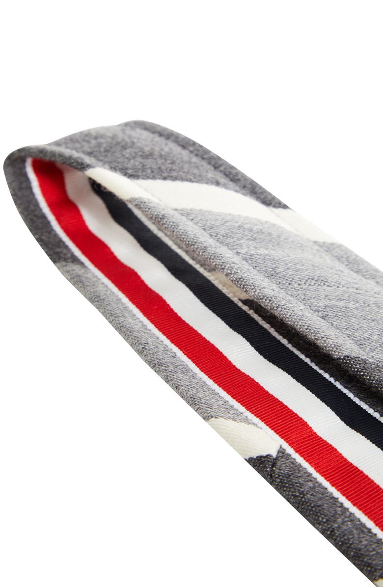 Thom Browne Stripe Wool & Cotton Tie, Alternate, color,