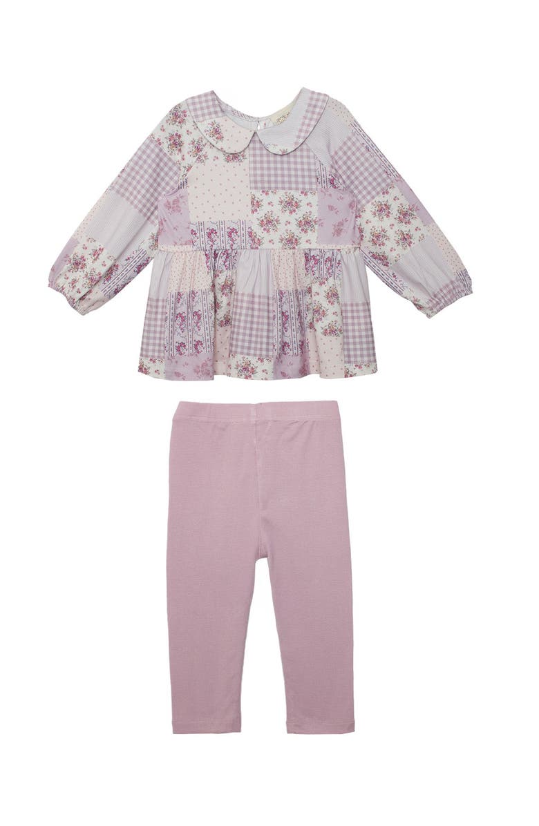 Mabel + Honey Liliana Two Piece Set, Main, color, Purple
