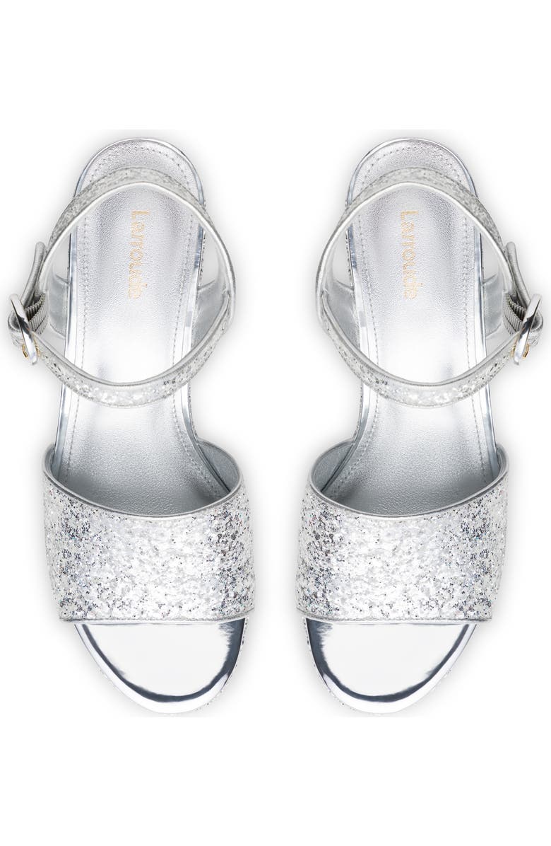 Larroudé Miso Ankle Strap Platform Sandal, Alternate, color,