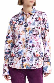 Robert Graham Priscilla Long Sleeve Woven Shirt
