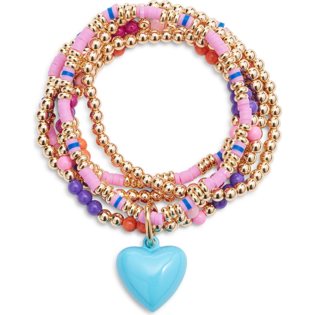 Roxanne Assoulin The Charm Wisdom Bunch Set Of 6 Beaded Stretch Bracelets