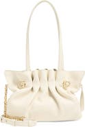 FERRAGAMO Small Gancio Piercing Soft Leather Shoulder Bag