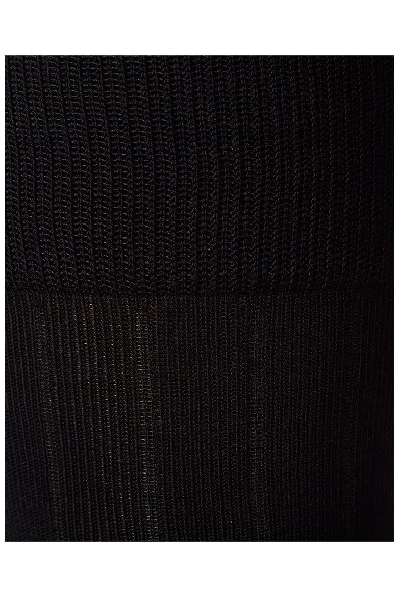3-Pack Rib Dress Socks, Alternate, color, BLACK
