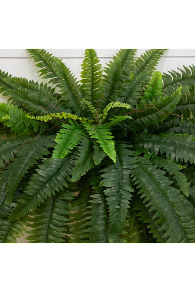 48-in UV Resistant Artificial Boston Fern (Indoor/Outdoor) - Set of 2, Alternate, color, Green