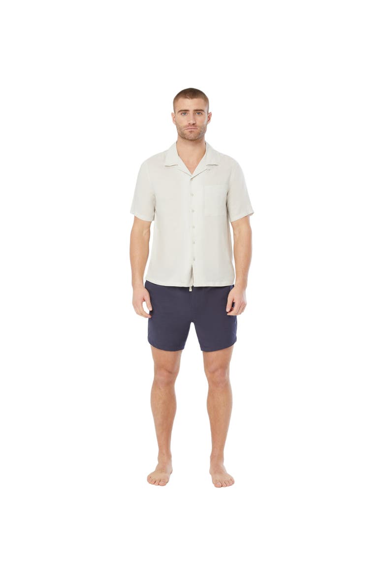 Convertible Vacation Shirt, Main, color, STONE
