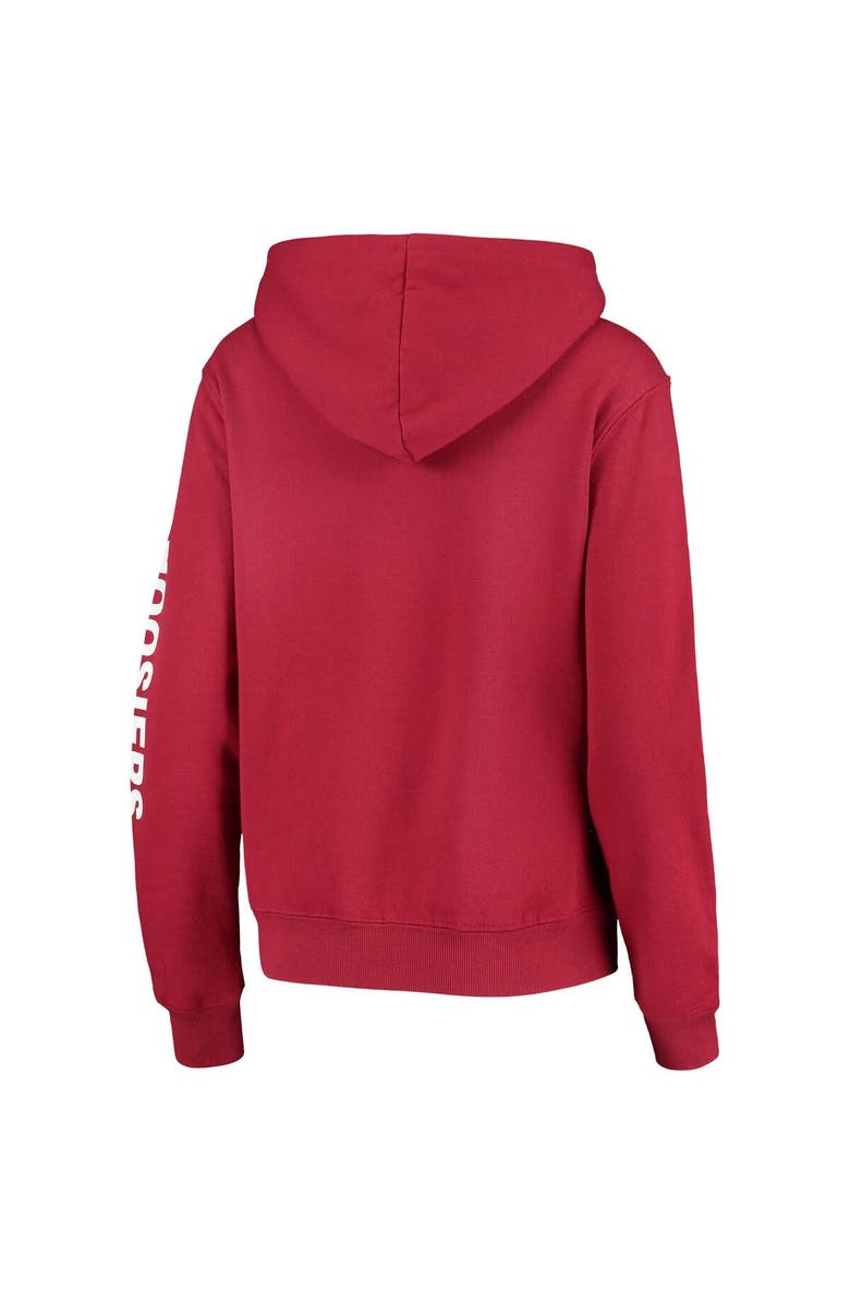 COLOSSEUM Women's Colosseum Crimson Indiana Hoosiers Loud and Proud Pullover Hoodie, Alternate, color, 