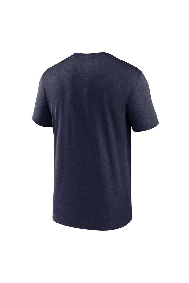 Men's Nike Navy Denver Broncos Primetime Legend Wordmark Performance T-Shirt, Alternate, color, Navy