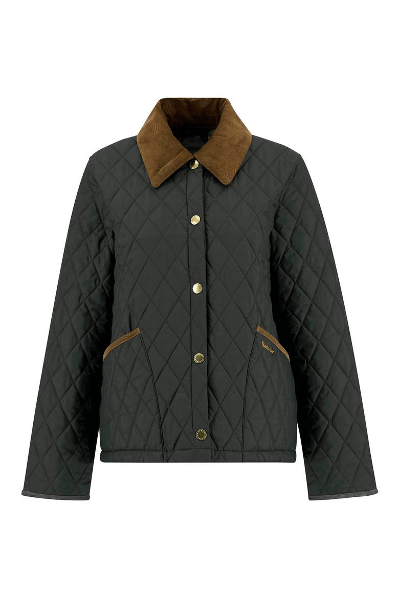 Liddesdale Quilted Barn Jacket, Alternate, color, SAGE/ ANCIENT