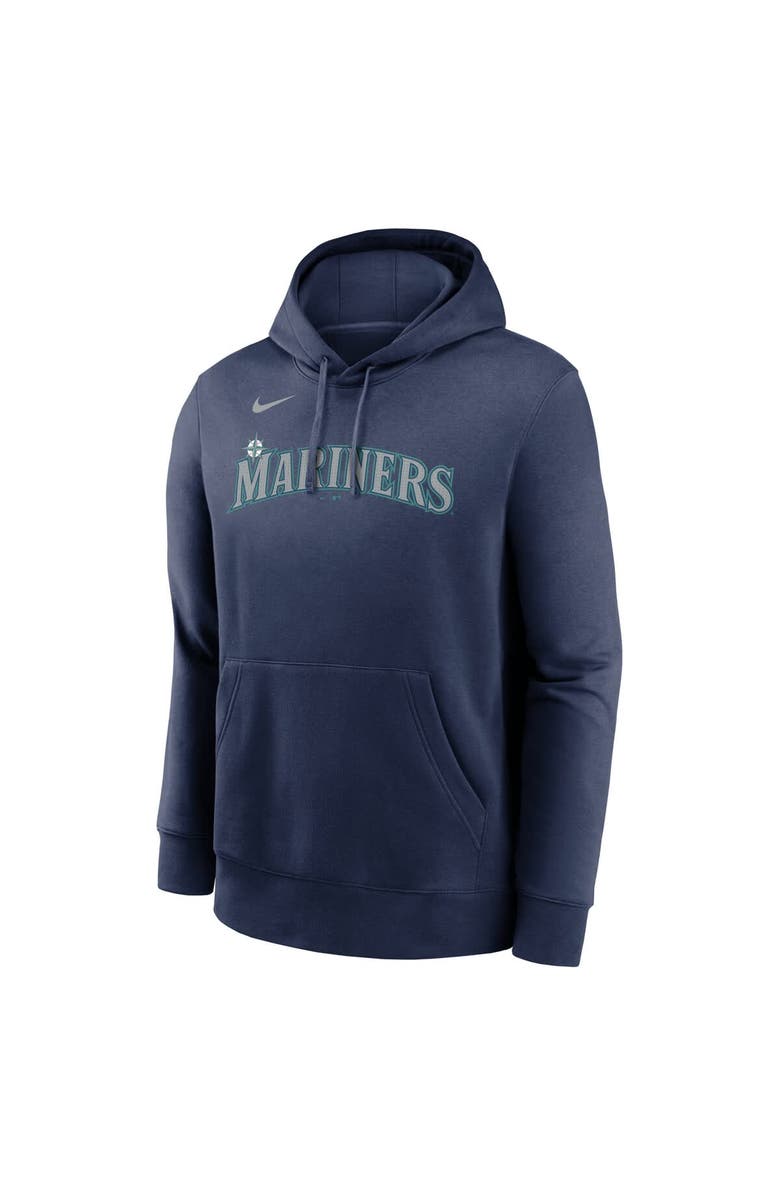 Nike Men's Nike Julio Rodríguez Navy Seattle Mariners Player Name & Number Club Fleece Pullover Hoodie, Alternate, color, Navy