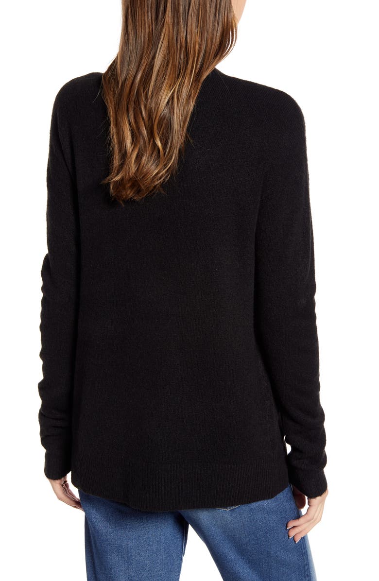 Halogen<sup>®</sup> V-Neck Sweater, Alternate, color, 