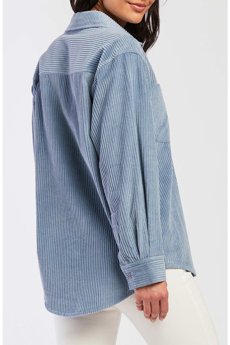 Elle Corduroy Shirtjacket, Alternate, color, BABY BLUE