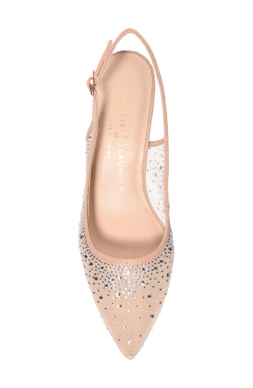 Chinese Laundry Merry Slingback Mesh Pump In Neutral