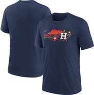 Nike Men's Nike Navy Houston Astros City Connect Tri-Blend T-Shirt