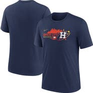 Nike Men's Nike Navy Houston Astros City Connect Tri-Blend T-Shirt