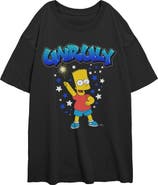 The Simpsons Junior's The Simpsons Bart Unruly Sparkler Graphic T-Shirt