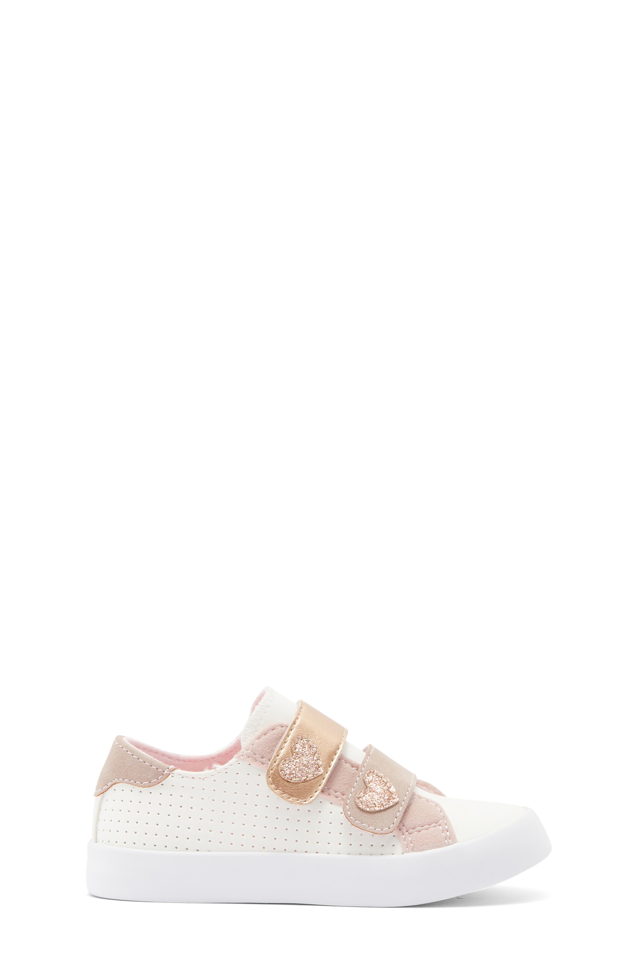 Kids' Rosalie Heart Sneaker, Alternate, color, WHITE MULTI