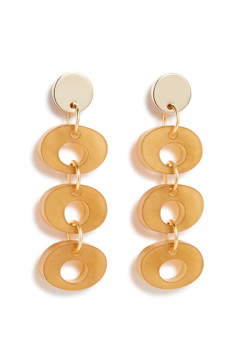 Hepworth Drop Earrings - Mica, Main, color, Mica