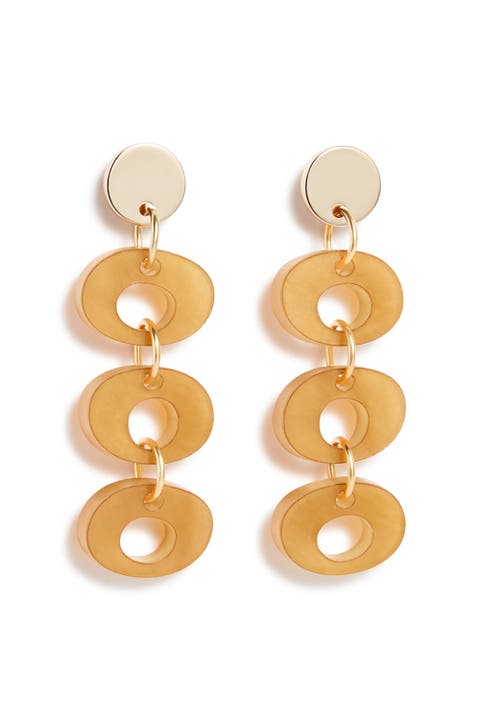 Hepworth Drop Earrings - Mica