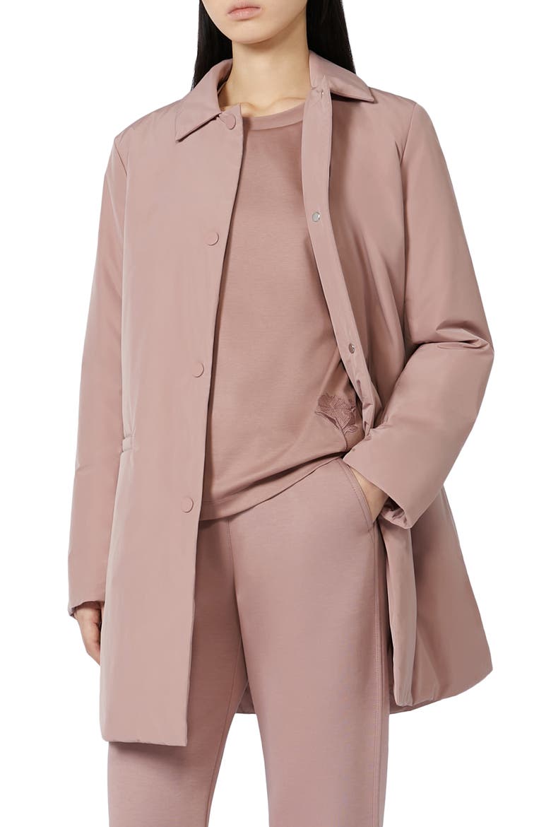 Front Snap Coat, Alternate, color, PINK