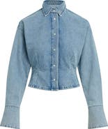 Favorite Daughter The Eyes On Me Denim Button-Up Shirt